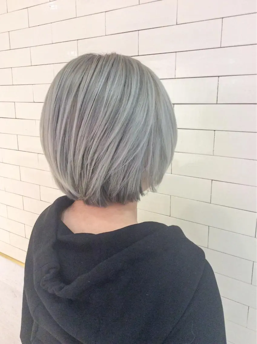 ショート カラー レイヤーカット× 髪質改善たもりのヘアスタイル