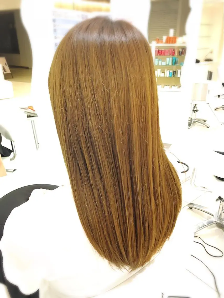ロング カット トリートメント 上田 篤史のヘアスタイル