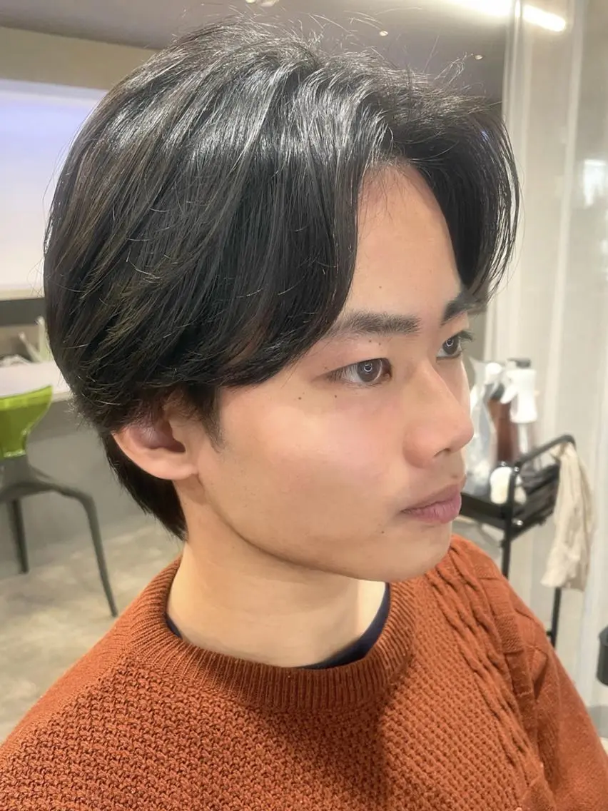メンズ メンズミディアム メンズ縮毛、ANNAのヘアスタイル