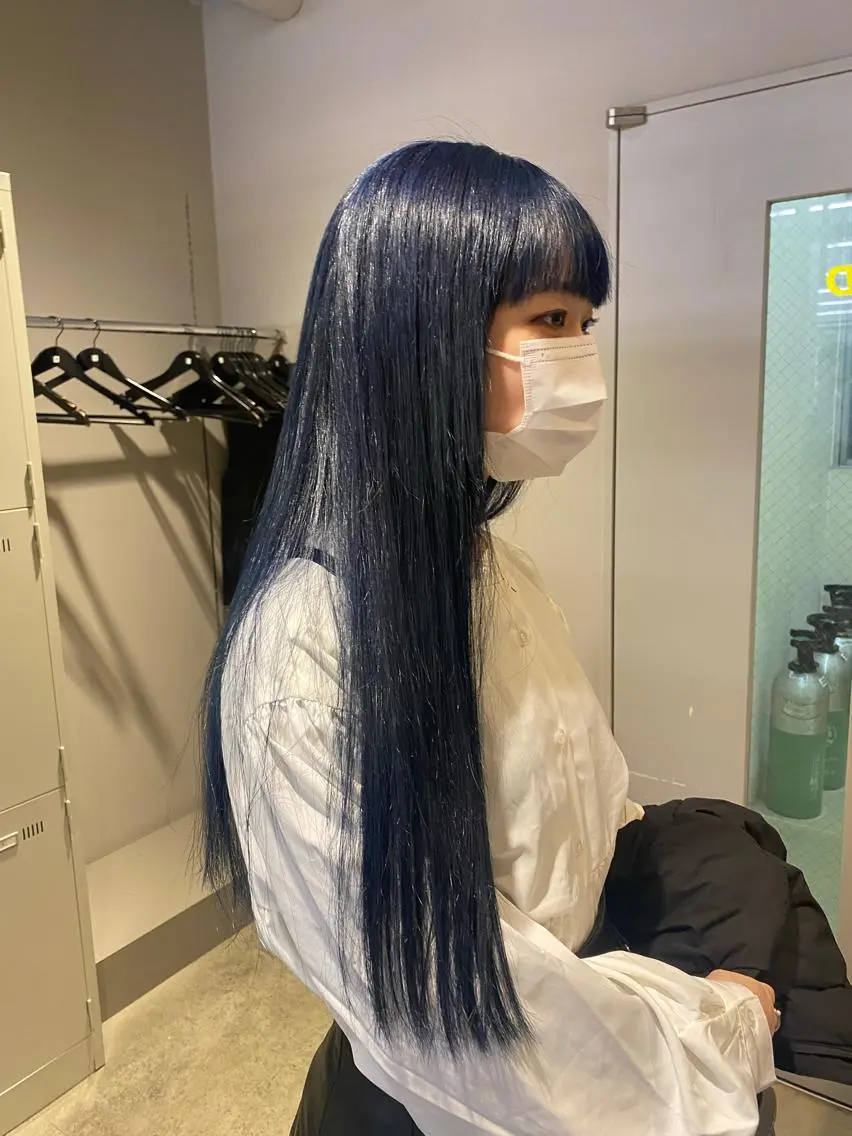 ミディアム カラー パーマ ヘアアレンジ メンズ キッズ ネイル マツエク・マツパ アイブロウ ヘアカラー トリートメント ヘアセット 韓国/トレンド レイヤー【101】のヘアスタイル