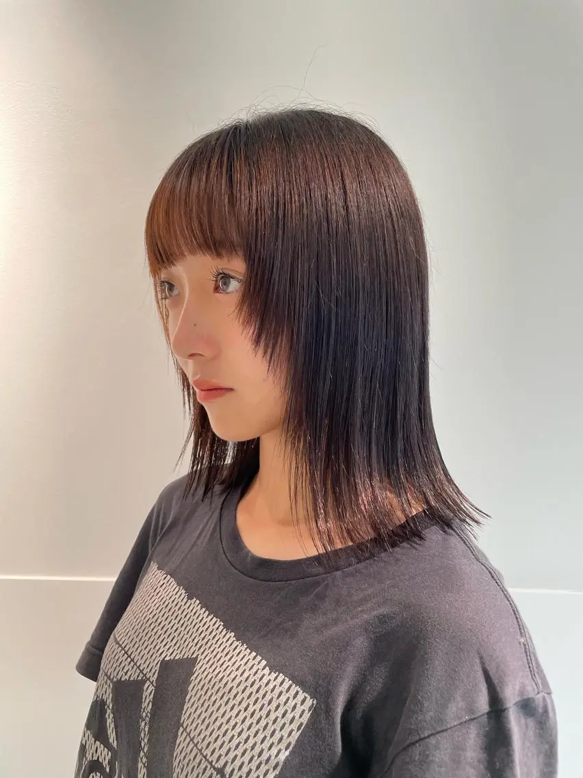 ミディアム 似合わせカット/ 透明感カラー🌷のその他イメージ