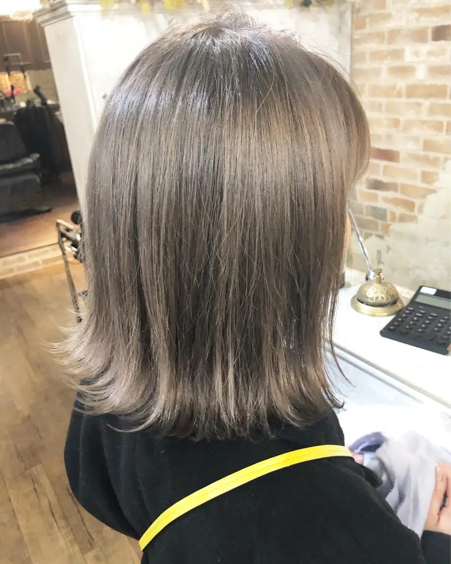 ショート カラー ヘアアレンジ ヘアカラー トリートメント 遠藤 拓馬のヘアスタイル