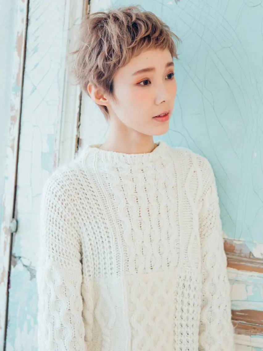 ショート 似合わせ×レイヤー× 髪質改善×t.yのヘアスタイル