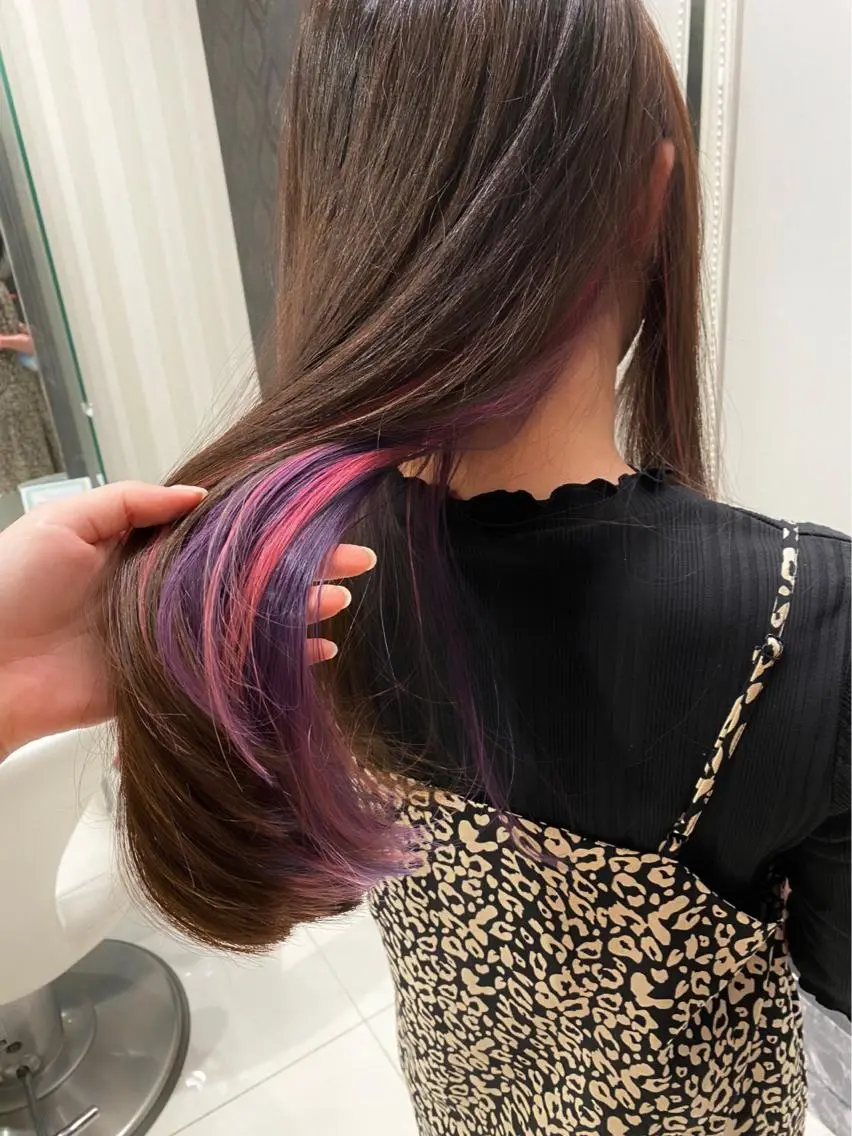 ロング カラー ハロウィン カット ヘアカラー 【美髪のお医者さん】 髙橋真理奈💉🌟のヘアスタイル