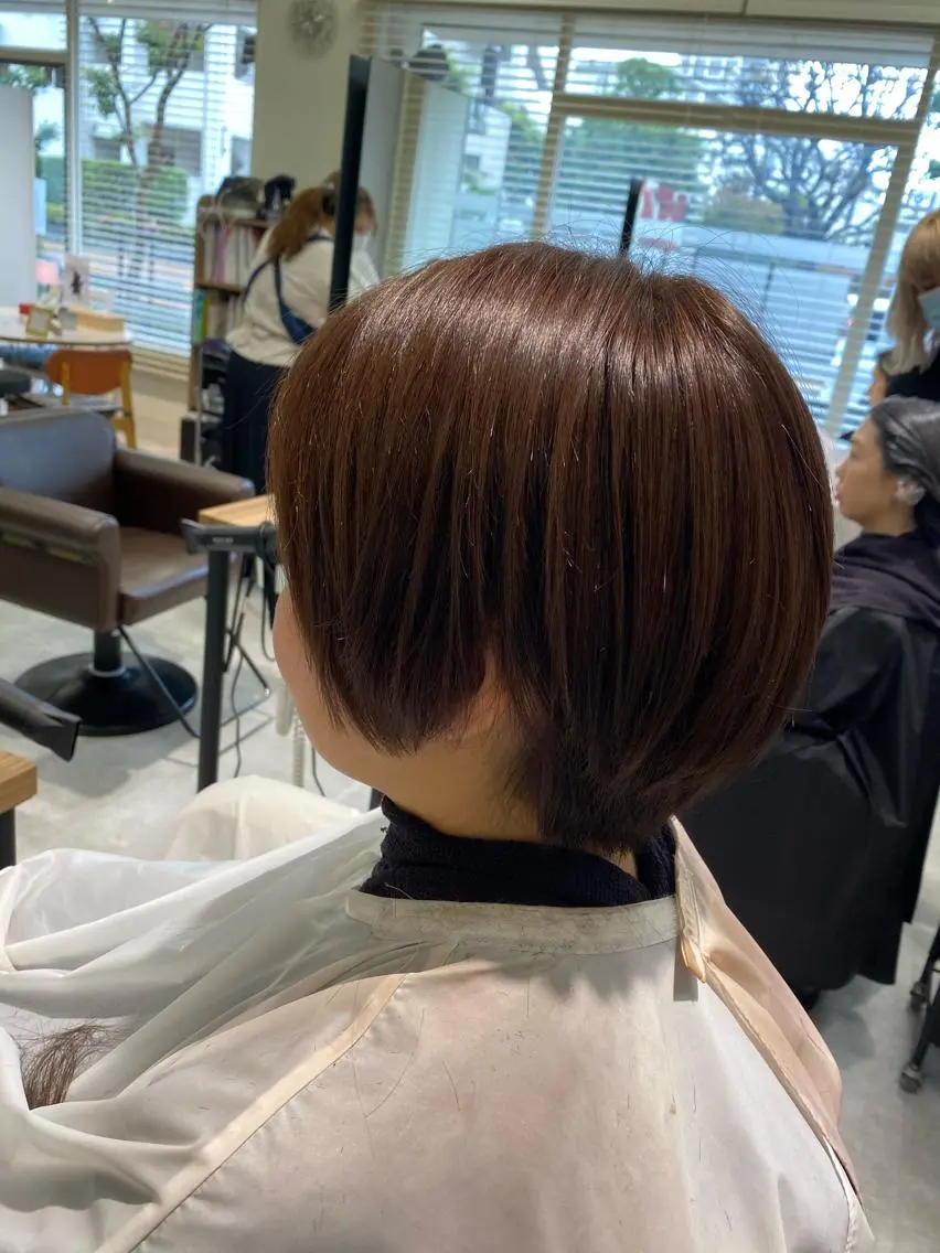 ショート カラー 【髪質改善 艶髪】 布川 莉穂のヘアスタイル