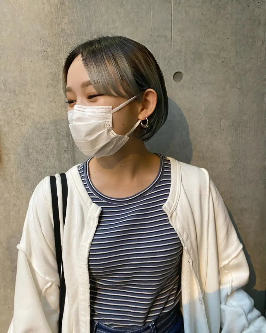 ショート カラー ショートボブ ボブ ショートヘア カット ヘアカラー ミク/北参道/ ショート・ボブが得意のヘアスタイル