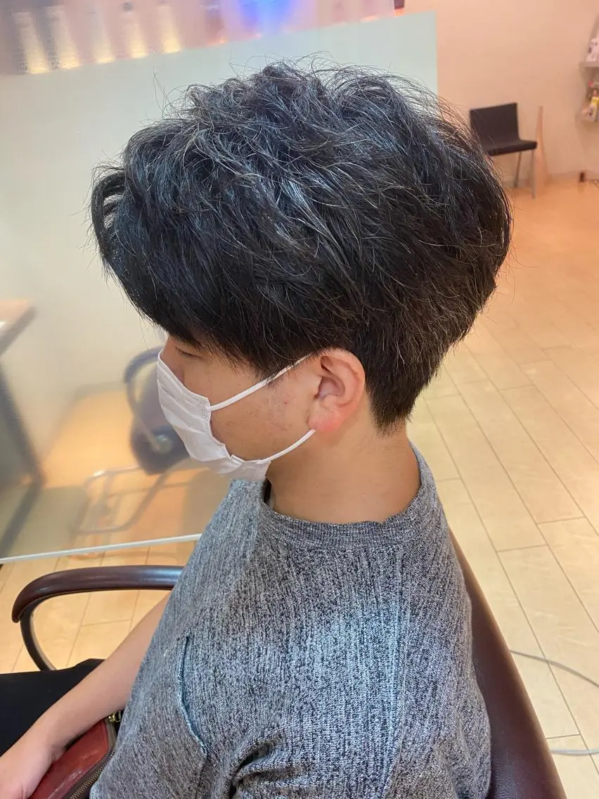メンズ ツーブロック 刈り上げ 安藤 慎悟のヘアスタイル