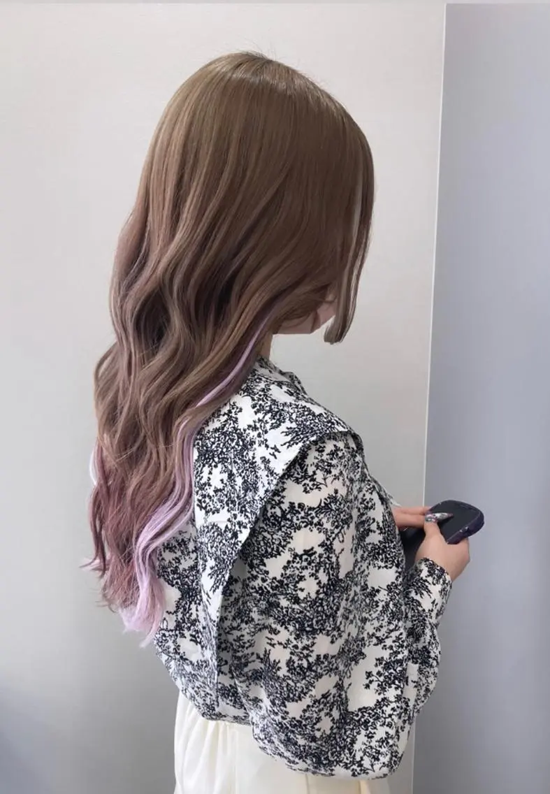 ロング ヘアアレンジ デート エクステ ヨシンモリ 韓国風ヘア 韓国メイクサロン YUKINA東京のその他イメージ