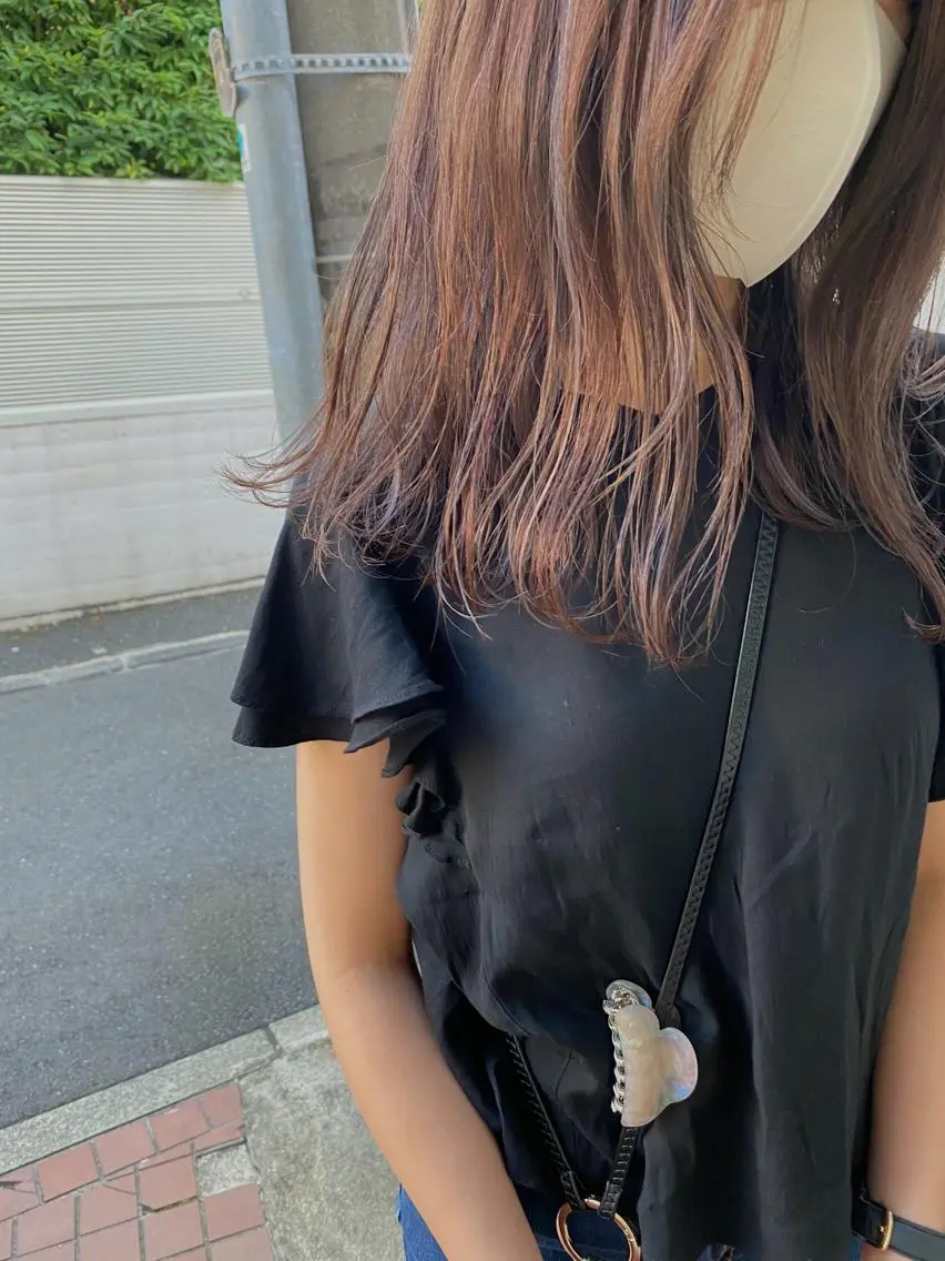 ミディアム カラー 🟩白髪ぼかし ショート/大司のヘアスタイル