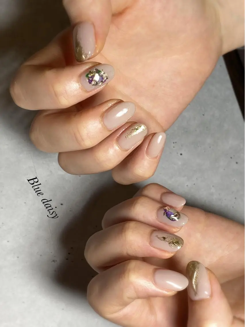 ネイル Blue daisy 栄本店のネイルデザイン
