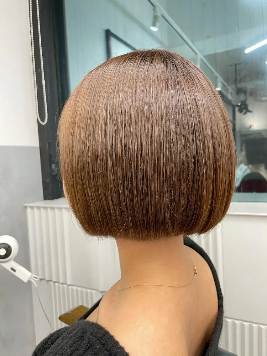ショート カラー ショートヘア カット ヘアカラー トリートメント 色気レイヤー& ショートはお任せ🌟のヘアスタイル