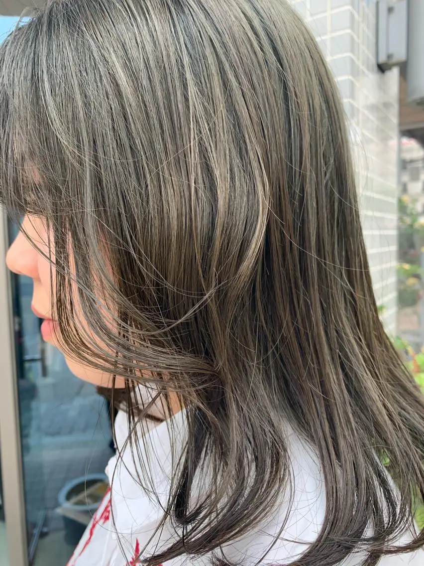 ロング カラー ヘアカラー トリートメント ヘアセット 🌸スタイリスト 山浦美恵のヘアスタイル