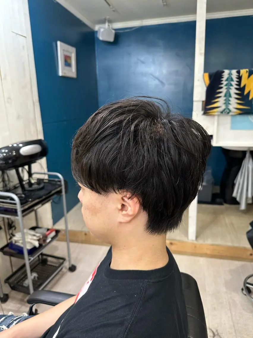 メンズ マッシュ Mens cut Hannaのヘアスタイル