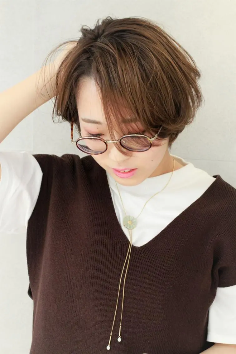 ショート ショートヘア ✨terra✨佐伯 晋吾のヘアスタイル