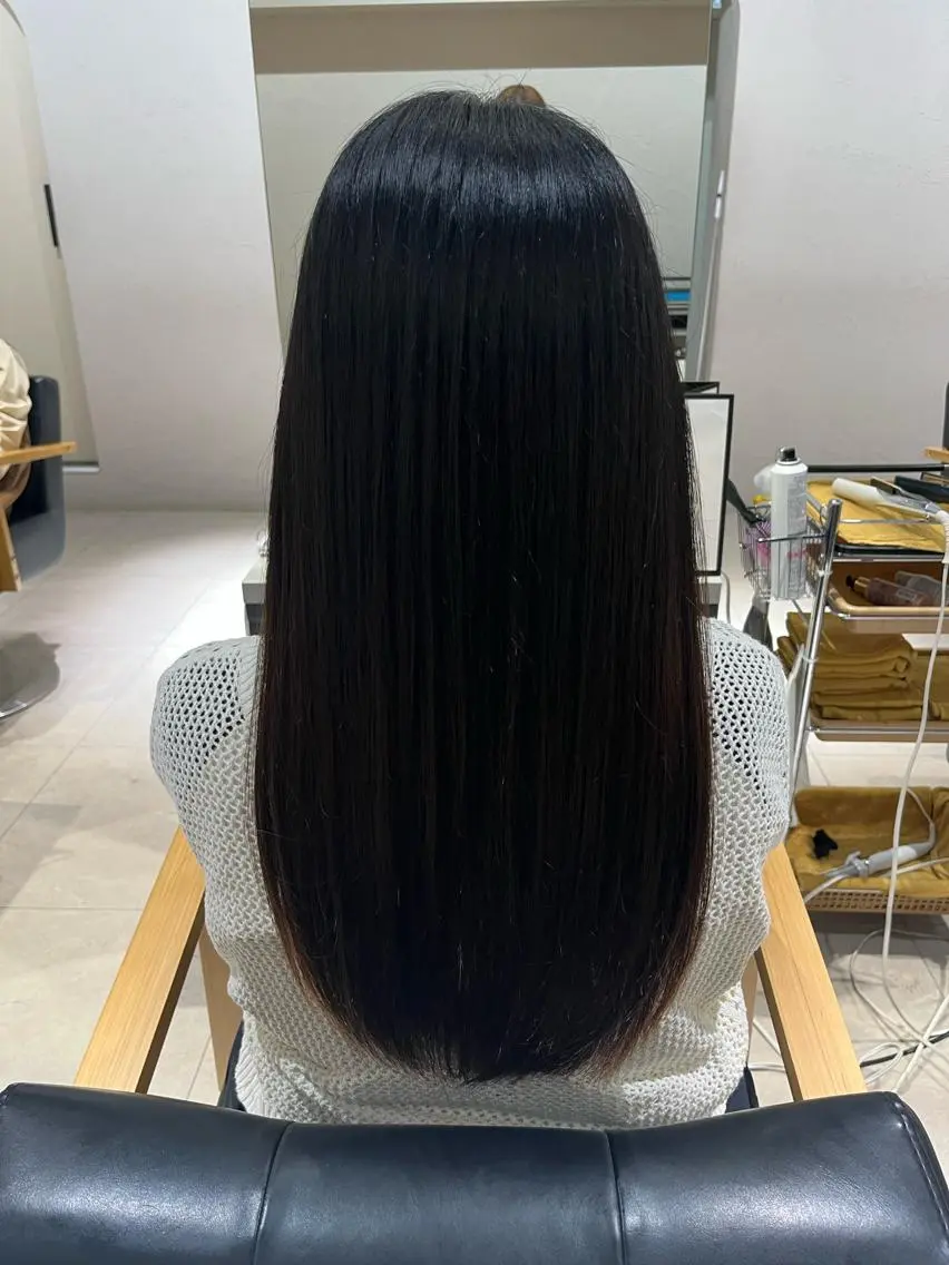 ロング トリートメント manami/ ハッシュレイヤーのヘアスタイル