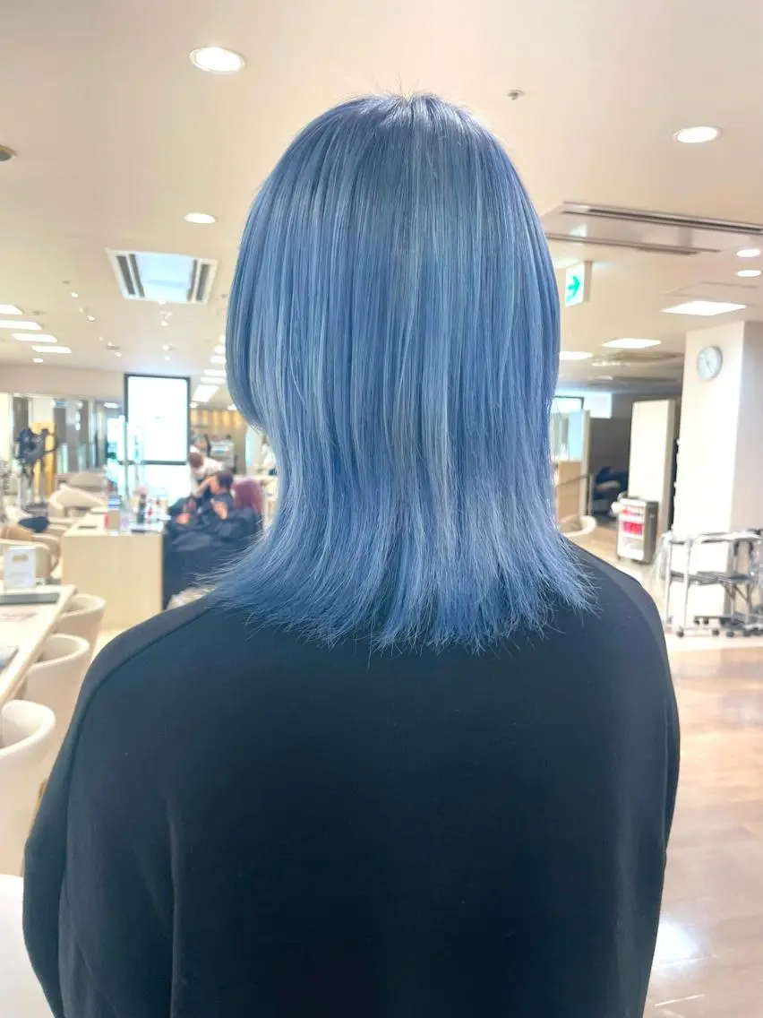 セミロング カラー パーマ ヘアアレンジ メンズ 🍒KIKUCHI KANAE🍒のヘアスタイル