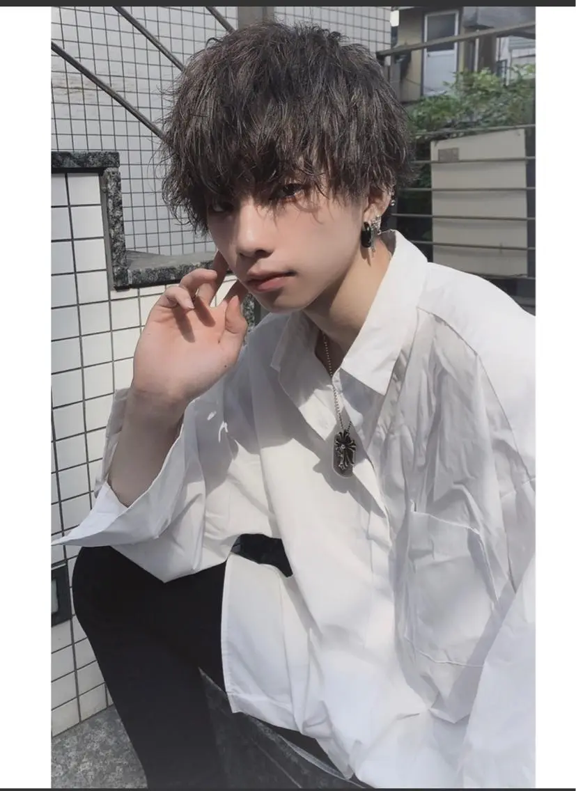 ショート メンズ マッシュ 河島 裕樹のヘアスタイル
