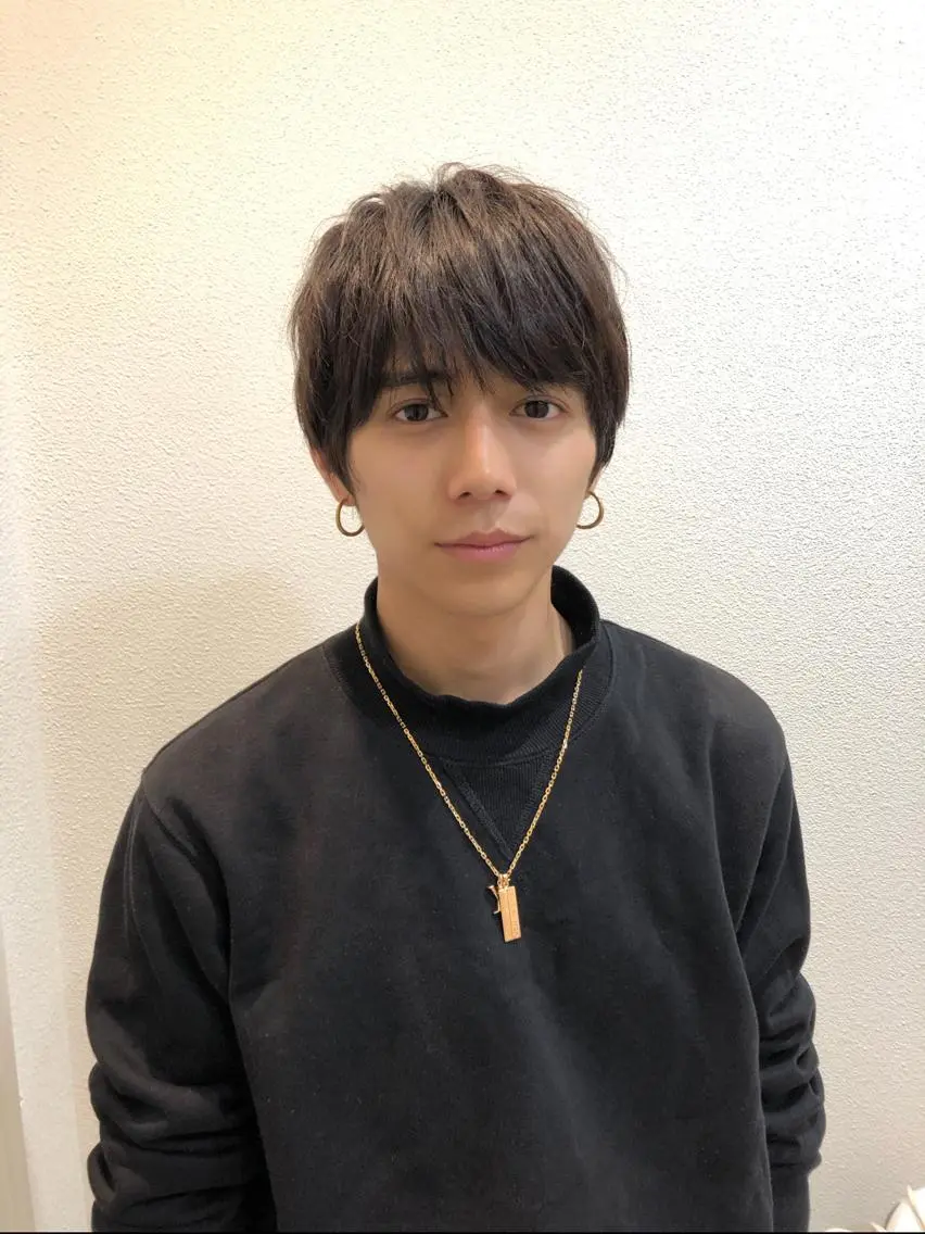 カラー メンズ カット 柳田 駿のヘアスタイル