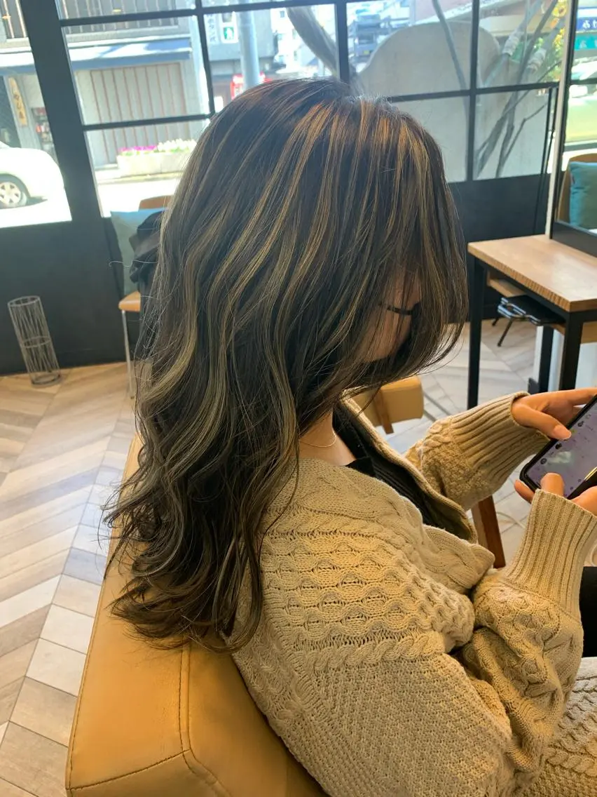 ロング カラー ヘアカラー est  店長 ✂︎高橋✂︎のヘアスタイル