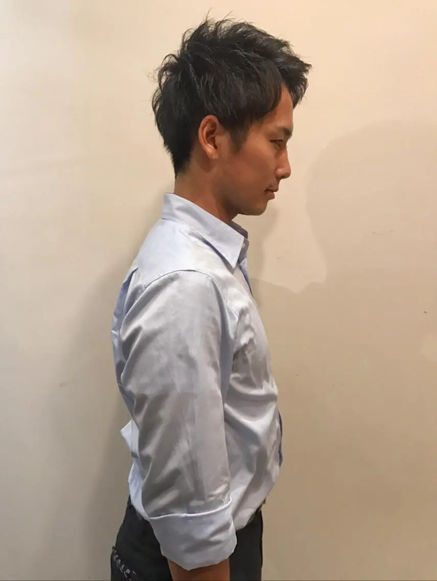 ショート パーマ メンズ 中村 梨沙のマツエク・マツパデザイン