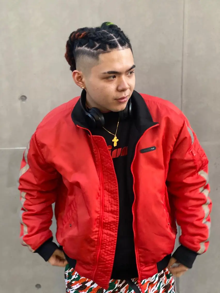 ショート パーマ 中元 淳のヘアスタイル