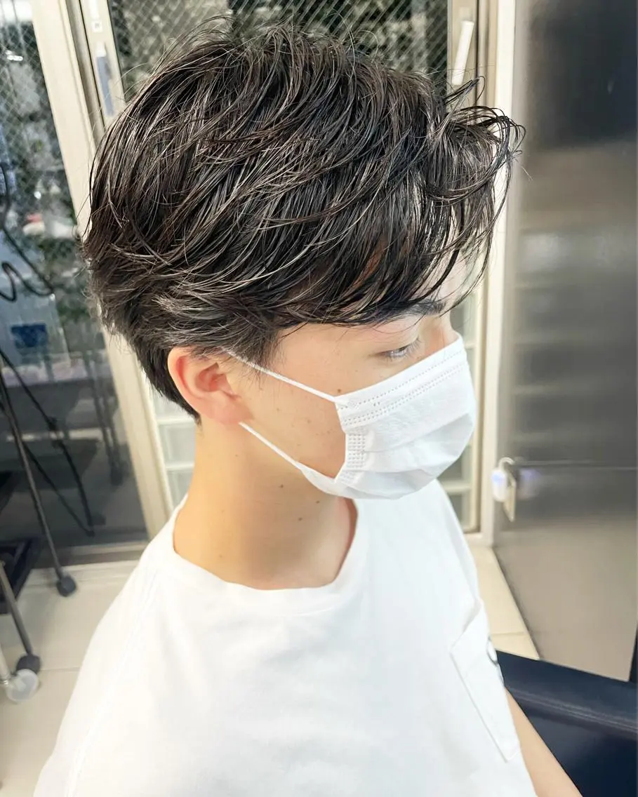 パーマ メンズ カルマパーマ メンズパーマ 上野 葉月🌙のヘアスタイル
