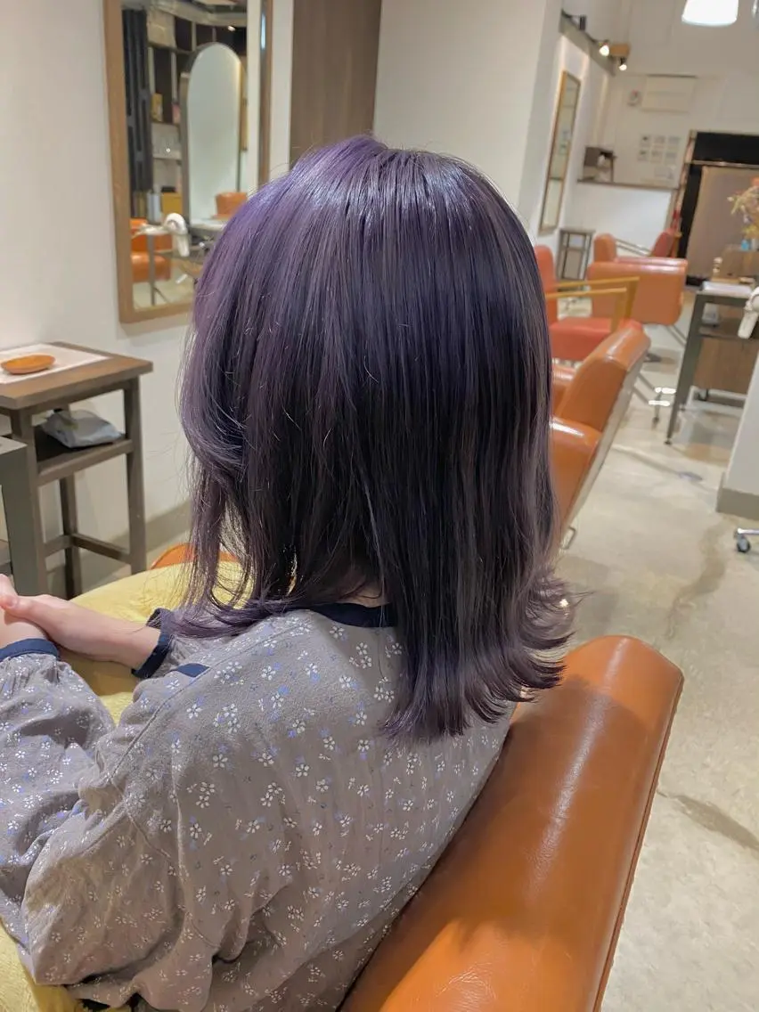 カラー 【novem】 serenのヘアスタイル