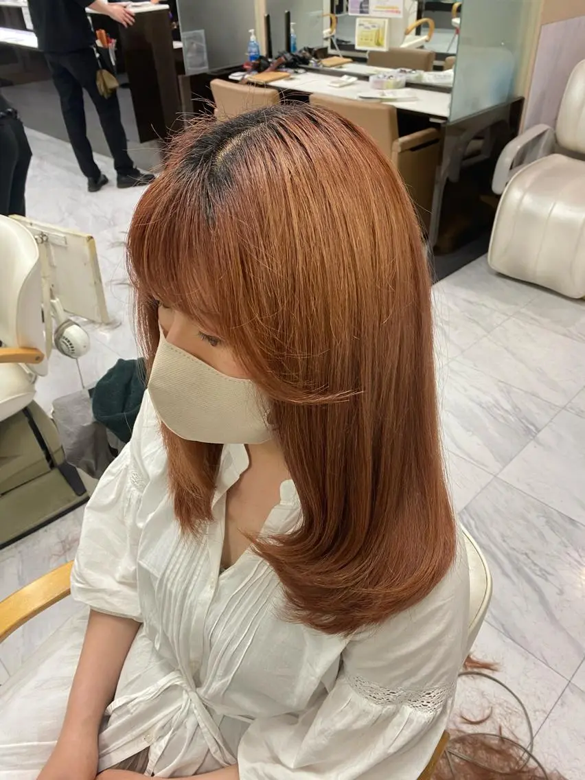 ロング レイヤーカット シャギー 目黒 碧人のヘアスタイル