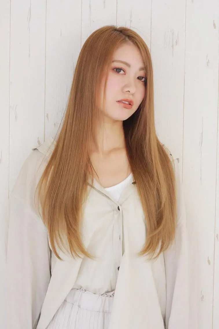 ロング カット トリートメント 髪質改善/ハイライト 小林秀樹のヘアスタイル