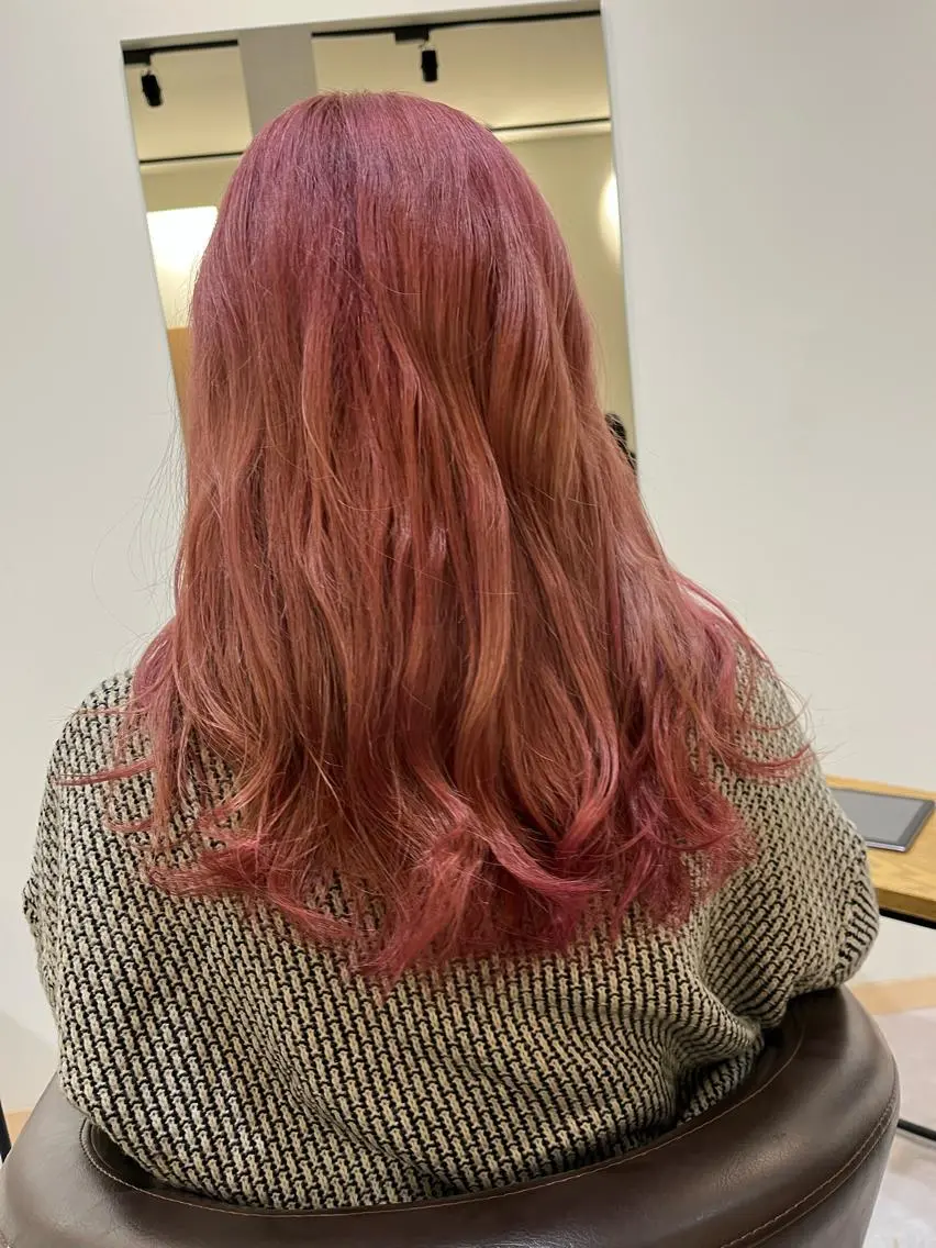 ロング カラー カット ヘアカラー トリートメント 古谷 雄汰808naluのヘアスタイル