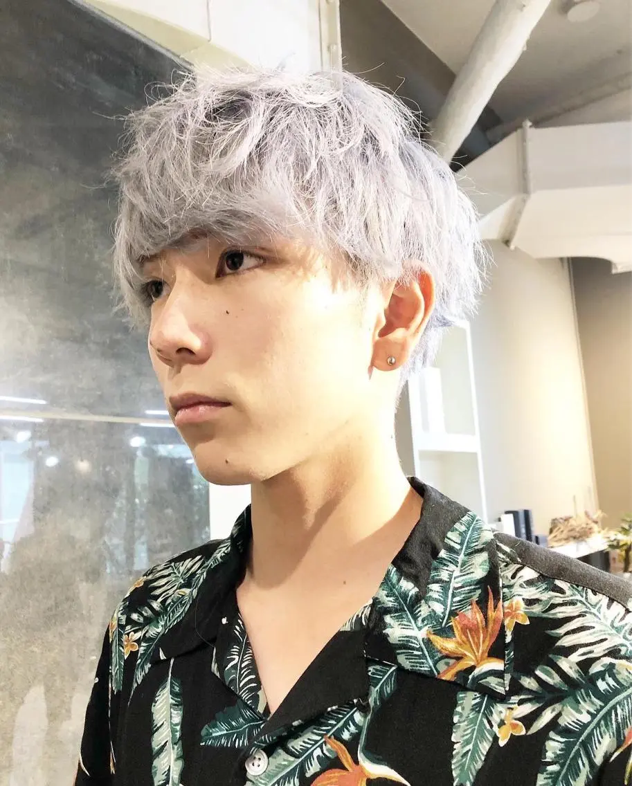 カラー ヘアアレンジ メンズ カット ヘアカラー トリートメント ヘアセット メンズ特化✂️栗原 侑也のヘアスタイル