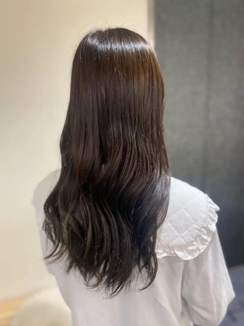 セミロング カラー ヘアアレンジ ヘアカラー ボブ /ニュアンス/ satomi🧸💖のヘアスタイル
