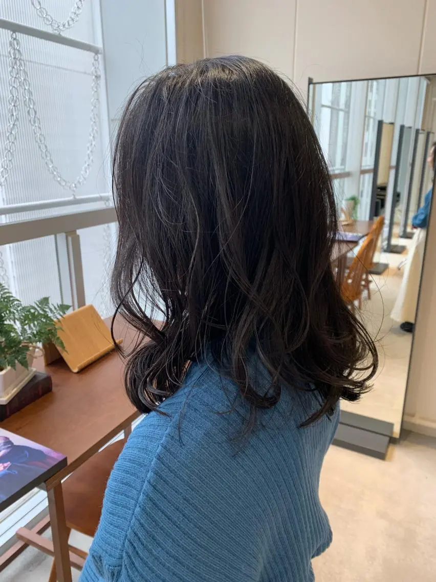 ミディアム 🤍顔まわりカット/ ボブ/SHIMADAのヘアスタイル