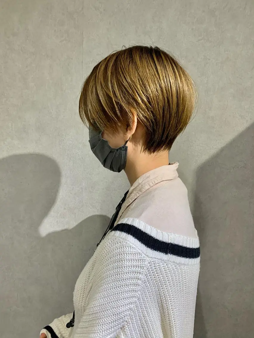 ショート ショートヘア カット 髪質改善*韓国ヘア* レイヤー*IBUKIのヘアスタイル