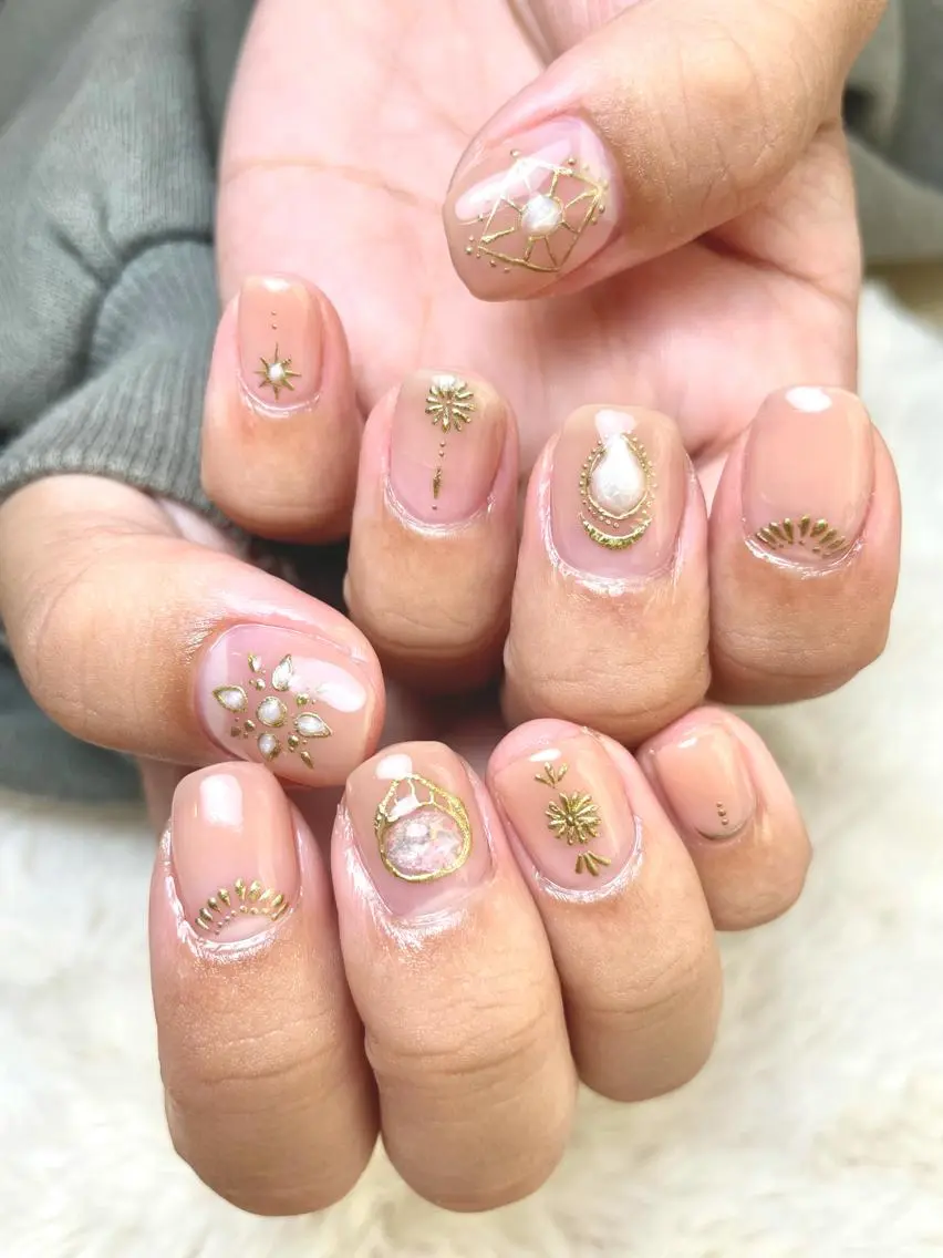 ネイル ハンドネイル ハンドケア 岩山 直子のネイルデザイン