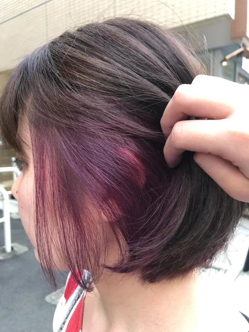 ショート カラー インナーカラー 💟アイリスト 💟の眉毛・アイブロウイメージ