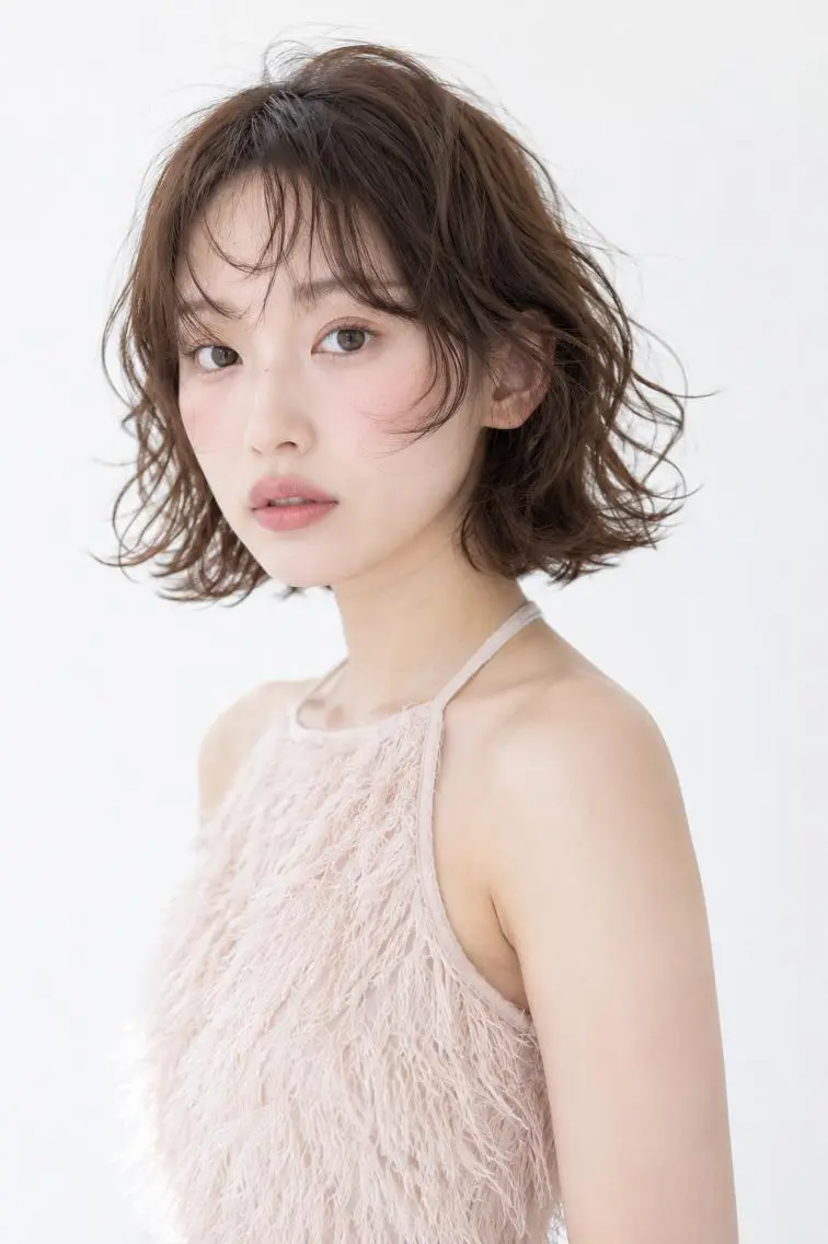 ミディアム パーマ カラー カット ヘアカラー パーマ ダメージレス コバヤシ ヒロヒトのその他イメージ