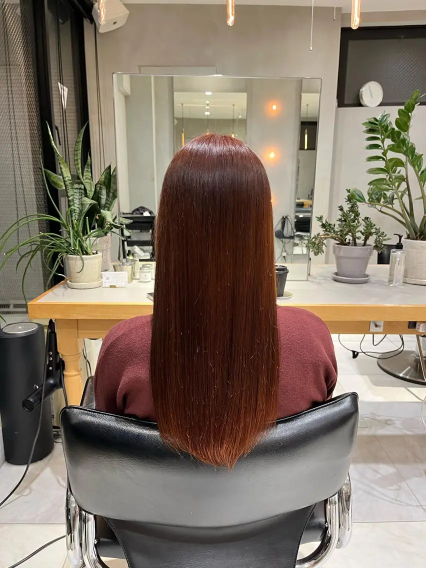 ロング カラー カット 🌻暖色カラー🌻 sakuraのヘアスタイル
