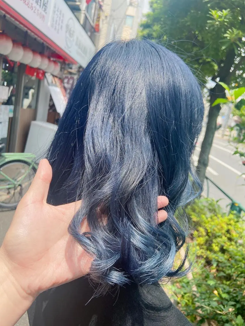 ミディアム カラー 🩵岡村 菜々子🩵のヘアスタイル