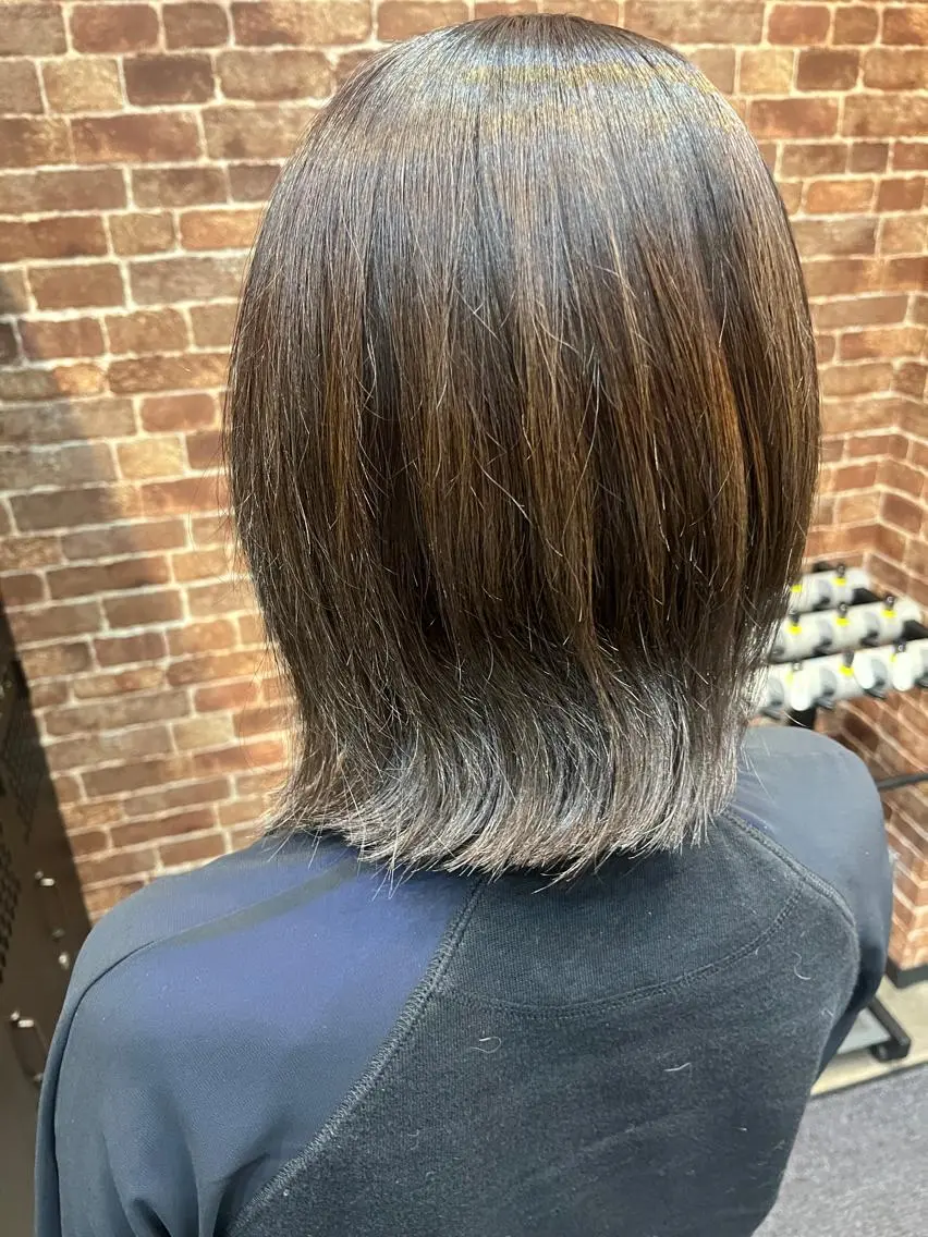 ショート カラー パーマ ヘアアレンジ メンズ キッズ ネイル マツエク・マツパ アイブロウ メンズブリーチ メンズハイライト メンズインナーカラー メンズ韓国風 ブリーチ 久木原 ゆりのヘアスタイル