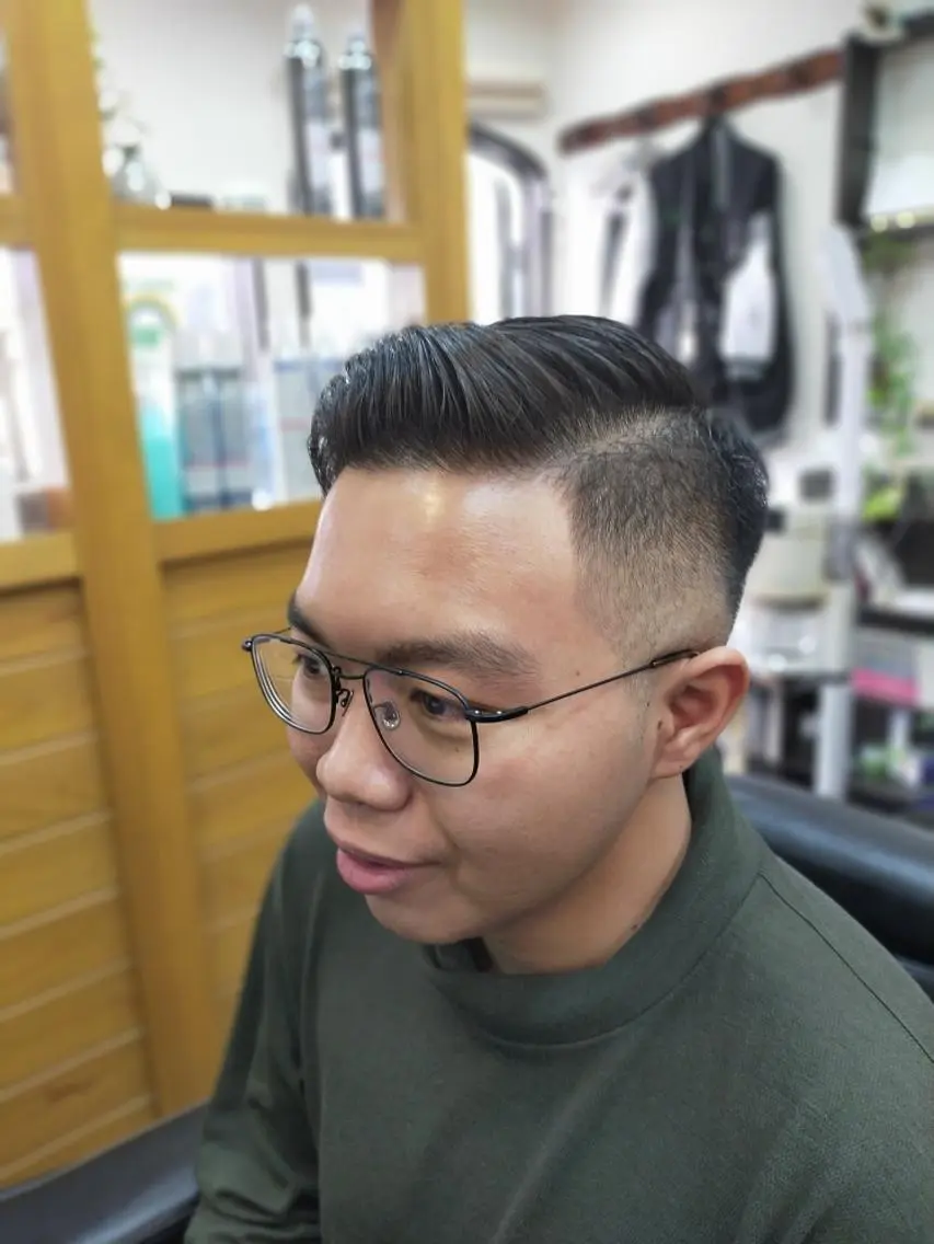 ショート メンズ 男を磨く Barber オオキのヘアスタイル