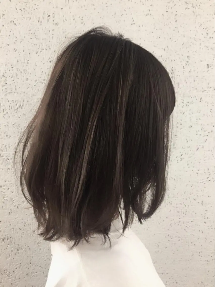 ミディアム カラー パーマ ヘアアレンジ アディクシーカラー アッシュ イルミナカラー ヘアカラー トリートメント ヘアセット ✨ハイクオリティ✨ 山本香也のヘアスタイル