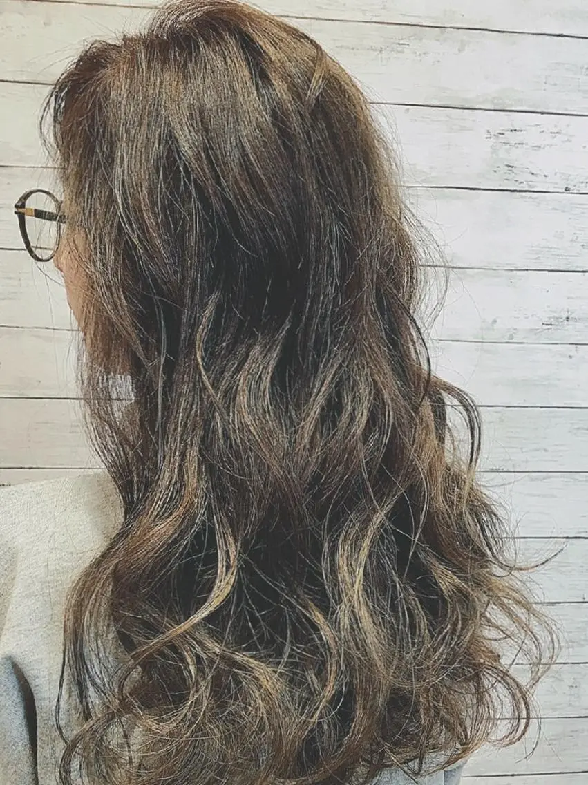 ロング 髪質改善/レイヤー Chere狭山のヘアスタイル