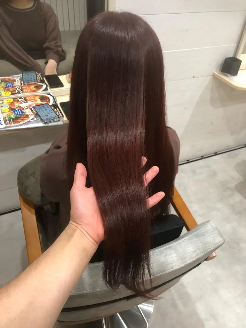 ロング カラー トリートメント カット ヘアカラー トリートメント 髪質改善専門店 Shomaのヘアスタイル