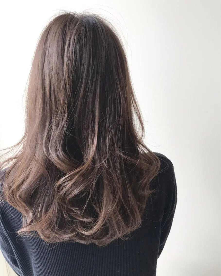 セミロング カラー ヘアアレンジ ネイル マツエク・マツパ LANDSグループ ヘア&アイサロンのマツエク・マツパデザイン