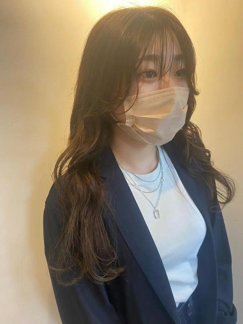 ロング 髪質改善 メンズパーマゆうひのヘアスタイル