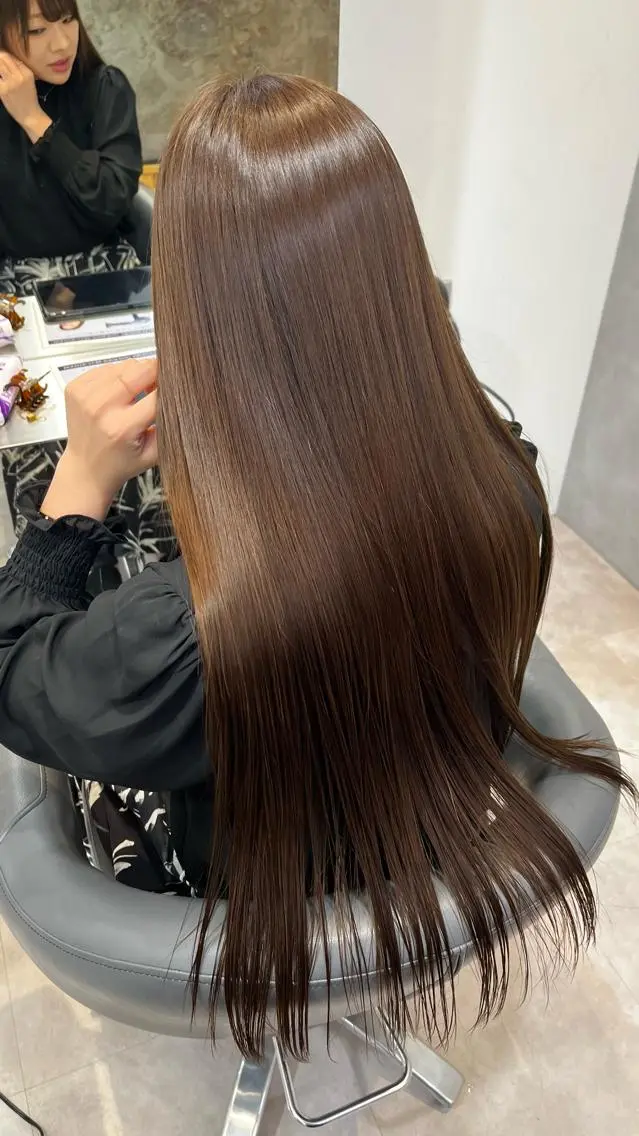ロング ロング トリートメント 透明感カラー🕊🤍 アサノ  マユのヘアスタイル