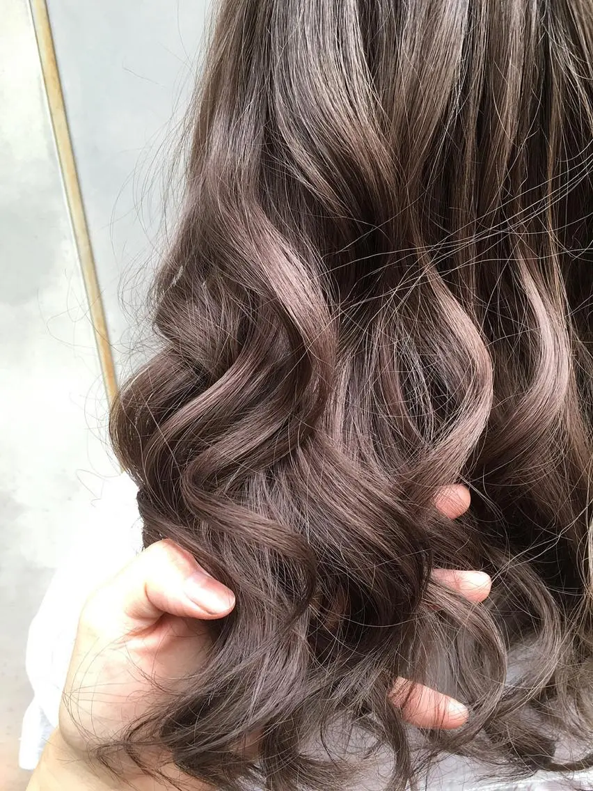 ロング カラー ヘアアレンジ 小顔似合わせカット/ レイヤー/maiのヘアスタイル