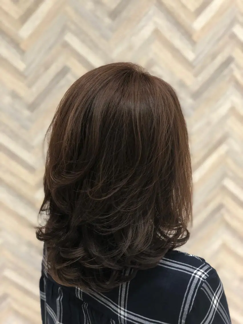カラー ブラウンカラー ヘアカラー トリートメント 久保木 真人のヘアスタイル