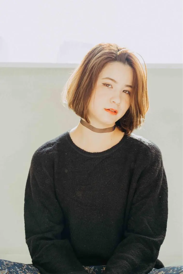 ショート カラー パーマ ヘアアレンジ メンズ キッズ ネイル マツエク・マツパ メンズウルフカット ハンサムショート アディクシーカラー 透明感カラー ボブ 藤井 仁紀のヘアスタイル